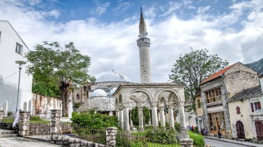 Camii kasabanın Mostar, Bosna-Hersek