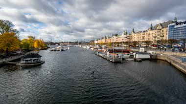 Stockholm cityscape, İsveç görünümünü