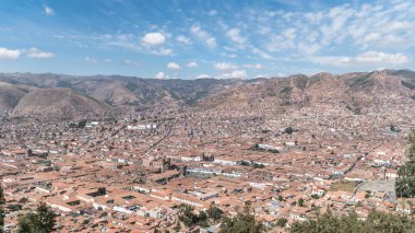 Cusco şehir Adean dağ - Peru