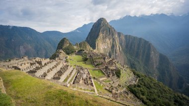 Görünüm, kayıp İnka şehri, machu picchu Cuzco, peru.