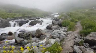 Şelaleler doğa Country Life, Karadeniz Karadeniz, Türkiye ile Kuzey Türkiye Rize nehirler