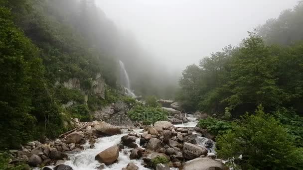 Βόρεια Τουρκία Rize Ποτάμια Καταρράκτες Φύση Ζωή Της Χώρας Πόντο — Αρχείο Βίντεο