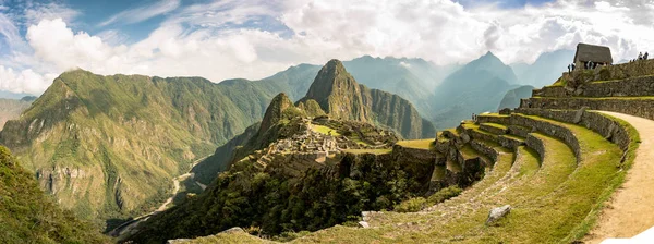Görünüm, kayıp İnka şehri, machu picchu Cuzco, peru.