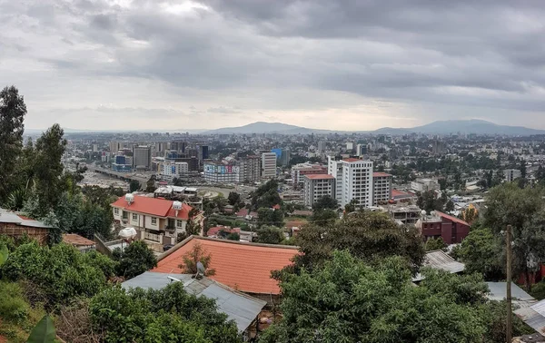 Etiyopya, Addis Ababa sermaye şehir panoraması