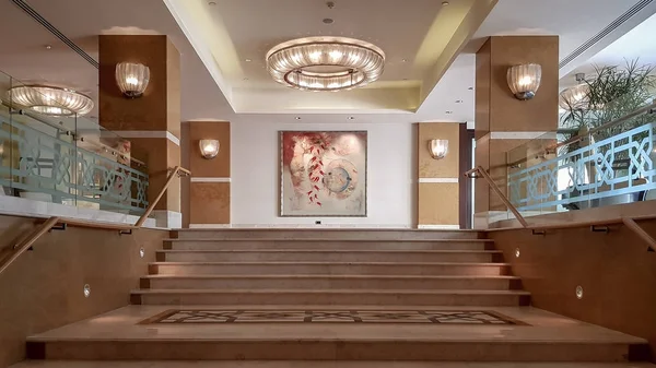 Scena interiore dal Four Seasons Hotel di Ortakoy Istanbul — Foto Stock
