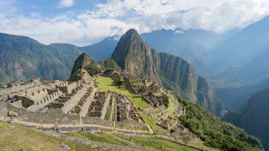 Görünüm, kayıp İnka şehri, machu picchu Cuzco, peru.