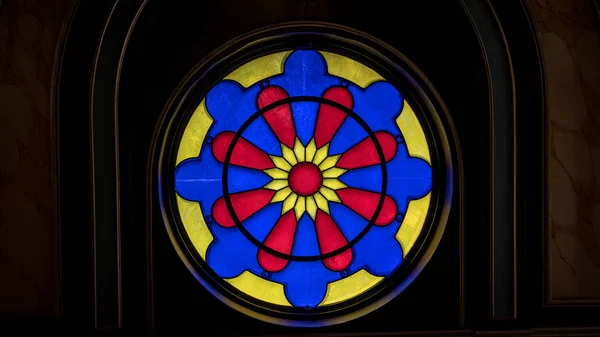 Détail intérieur de l'église bulgare Sveti Stefan St. Stephen, une église orthodoxe à Balat, istanbul, Turquie — Photo