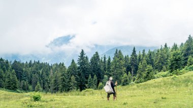 Belirsiz eski shephard kadın Karadeniz Karadeniz Bölgesi, Rize, Türkiye