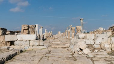 Pamukkale, Denizli 'deki Laodikeia antik kentinin kalıntıları