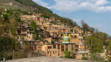 Traditional village of Masuleh in Gilan province, Iran clipart