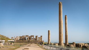 İran 'ın Şiraz kentindeki tarihi Persapolis kenti
