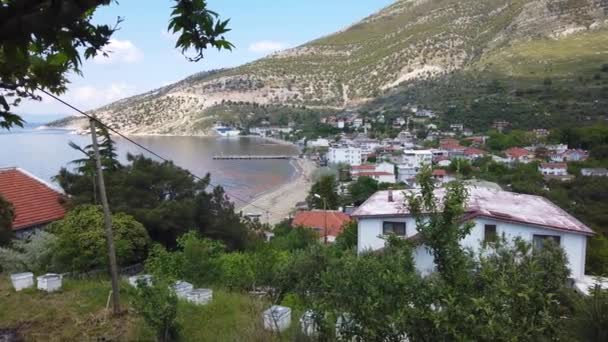 Marmara Adası Balikesir Türkiye Ağustos 2019 Marmara Adası Köyü Marmara — Stok video