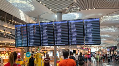 Yeni İstanbul Havalimanı'nda uçuş bilgileri, İstanbul, Türkiye
