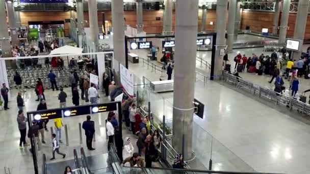 Irán Teherán Mayo 2019 Teherán Imam Khomeini International Airport Architecture — Vídeo de stock