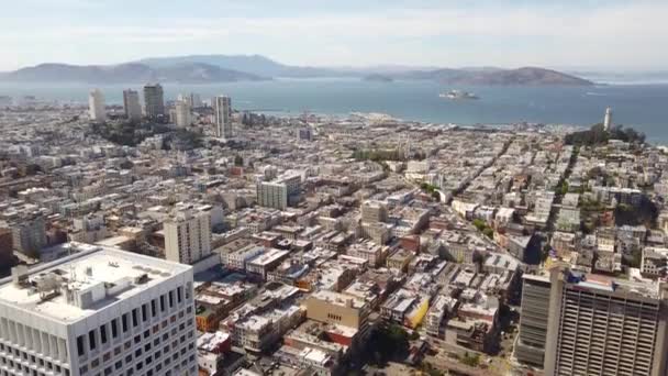 San Francisco California Estados Unidos Agosto 2019 Paisaje Urbano San — Vídeos de Stock