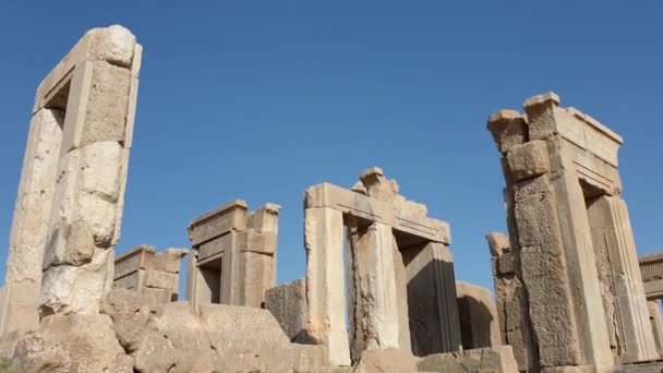 Persapolis Iran Mai 2019 Ruines Persapolis Capitale Empire Persan Tard — Video