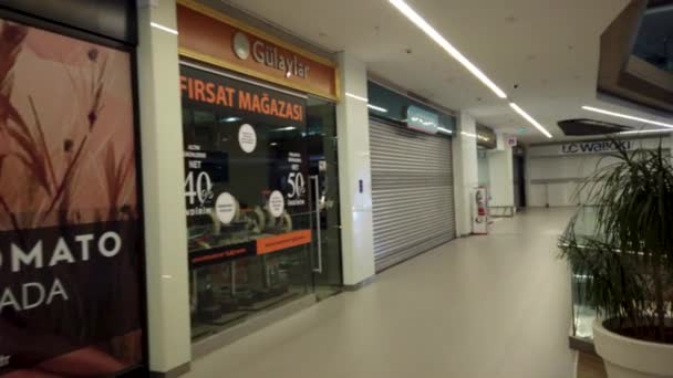 Stanbul Türkiye Mart 2020 Corona Virüsü Covid19 Stanbul Türkiye Terk — Stok video