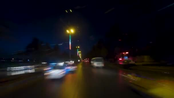 Shiraz Iran Mei 2019 Video Lalu Lintas Mobil Dan Jalan — Stok Video