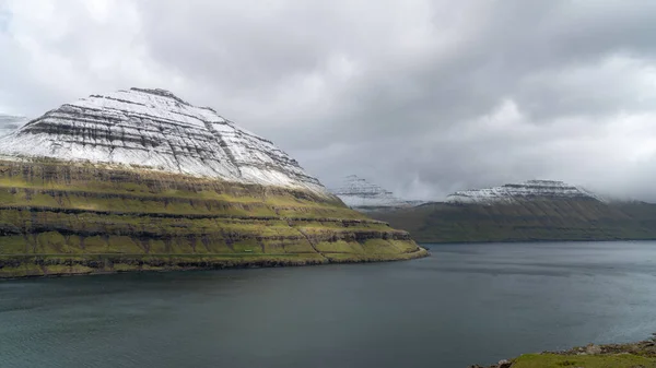 Paisaje Dramático Las Islas Feroe Naturaleza Las Islas Feroe Atlántico —  Fotos de Stock