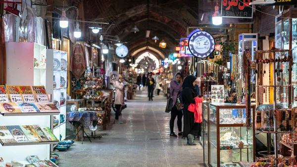 Isfahan Irán 2019 Május Isfahan Bazárja Más Néven Bazar Bozorg — Stock Fotó