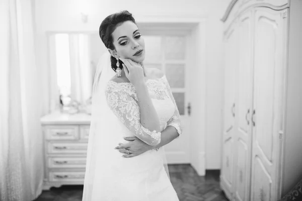 Noiva no dia do casamento — Fotografia de Stock