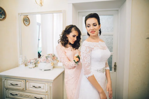 Novia en el día de la boda — Foto de Stock