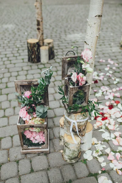 Hermosas decoraciones de boda —  Fotos de Stock