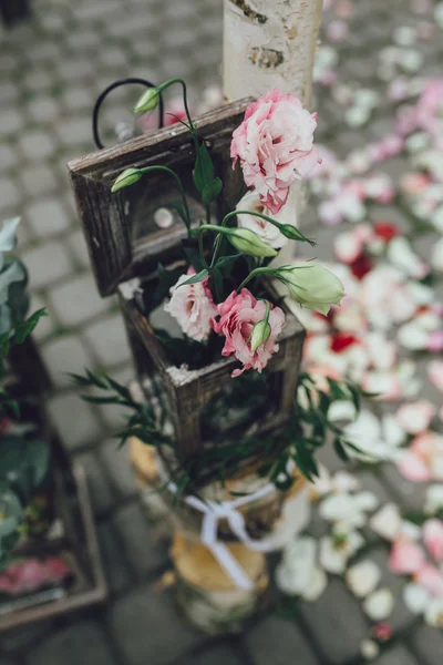 Prachtige bruiloft decoraties — Stockfoto
