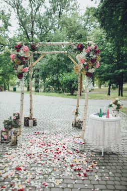 Güzel düğün kemer