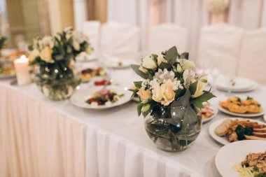 beautiful wedding banket