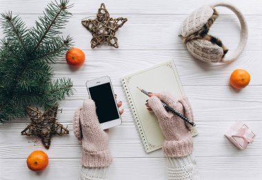 istek listesi için not defteri