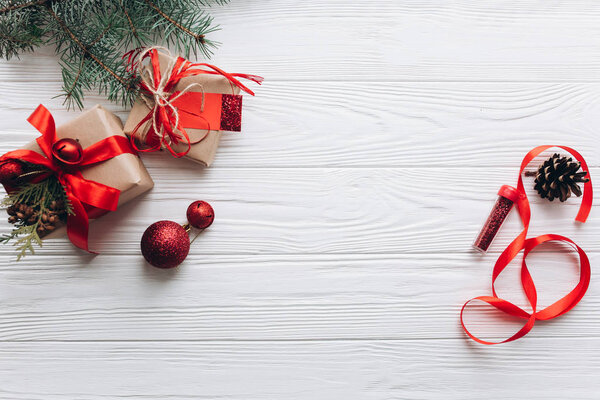 Christmas gifts and decorations