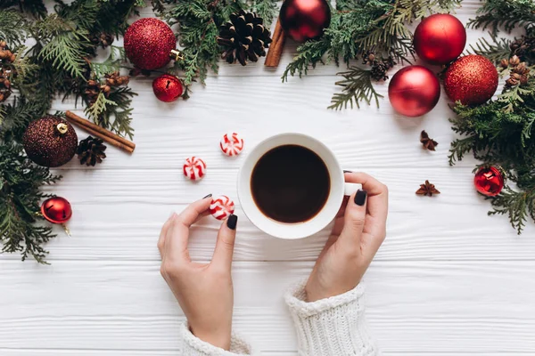 Hermosas decoraciones de Navidad — Foto de Stock