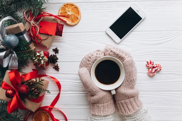 Bela decoração de Natal — Fotografia de Stock