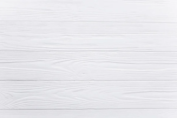 Bílý dřevěný stůl — Stock fotografie