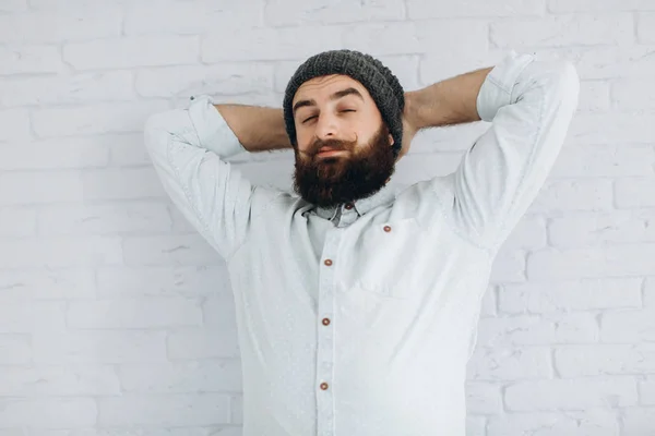 Bearded young man — Stock Photo, Image