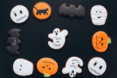 Cadılar Bayramı için korkunç zencefilli kurabiye 