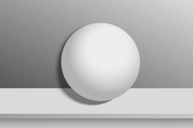 3D çizim temel geometrik şekiller, boş Küre