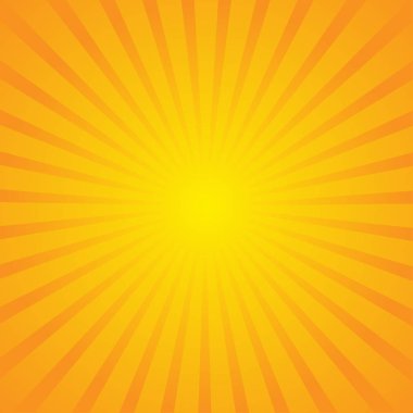 Güneş ışınları. Güneş ışınları arka plan. Vektör çizim