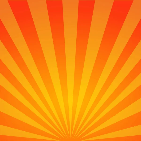 Sun rays background. Sun sunburst pattern. Abstract sunset background. Summer yellow sun rays for template background. Vector illustration — Stock Vector