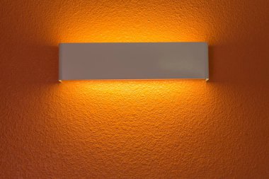 Işık gölge ile Duvar lambası