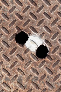 Metal elmas plaka desen ve arka plan sorunsuz