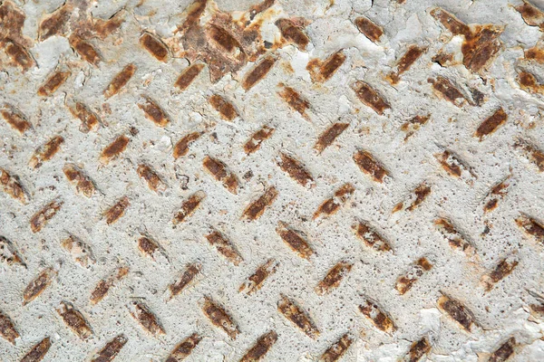 Motif de texture métallique diamant vieilli utilisé comme fond abstrait — Photo