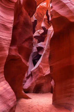 Antilop Kanyonu erken öğleden sonra sayfa, Arizona, U görüldüğü gibi
