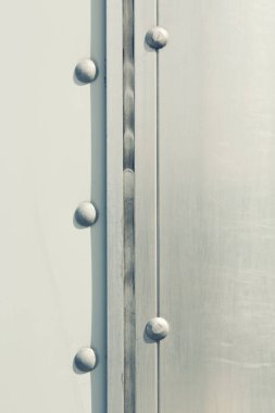perçinli metal plaka arka plan