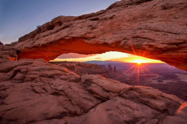 Mesa arch canyonlands moab, utah, ABD Ulusal Parkı