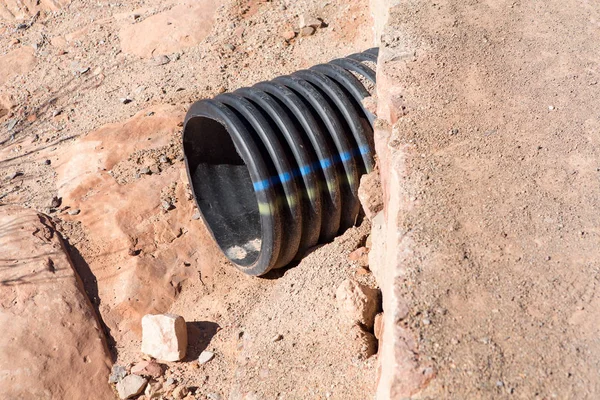 Çift kemer izi drenaj boruları 