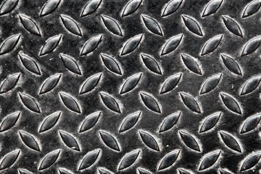 Eski paslı elmas metal plaka doku deseninin soyut b olarak kullanılan