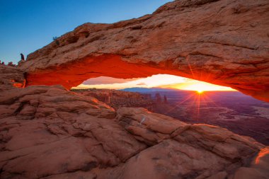 Mesa arch canyonlands moab, utah, ABD Ulusal Parkı