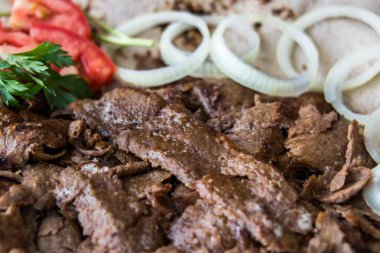 Türk Hünkar bir lavaş Tarih / Shawarma et